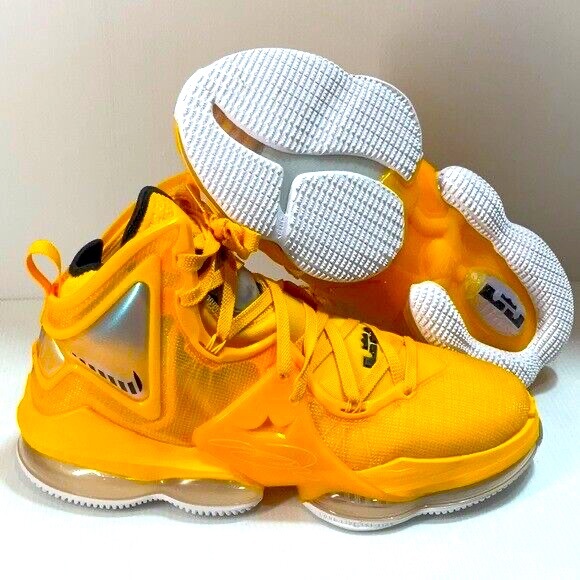 Nike LeBron XIX 19 HARD HAT (YELLOW) SIZE 10.5 *BRAND NEW* (CZ0203-700)